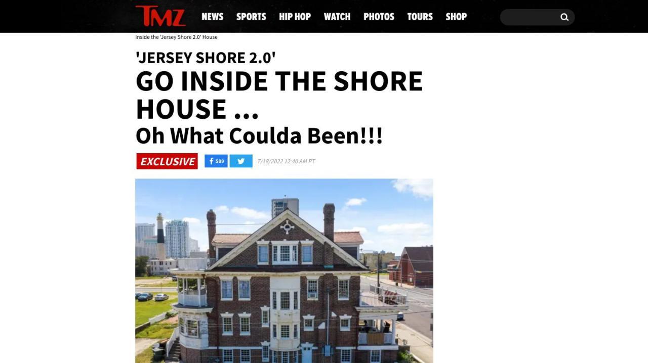 Grand Historic 8Br 6 5Ba Mansion Waterfront Decks Villa Atlantic City Buitenkant foto